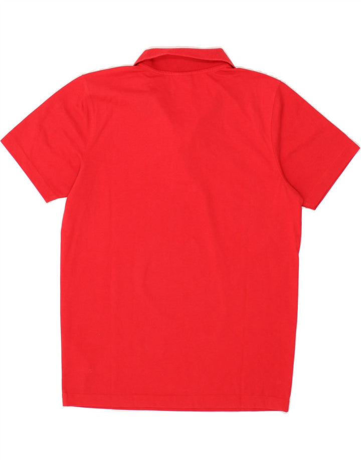 UMBRO Mens Polo Shirt Medium Red Cotton Vintage Umbro and Second-Hand Umbro from Messina Hembry 