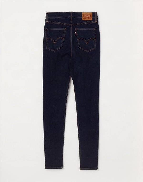 Женские джинсы суперскинни Levi's Mile High W27 L32, синие, хлопок