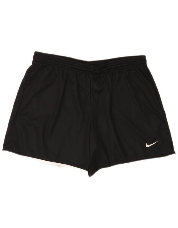 Мужские спортивные шорты Nike Dri Fit, средние черные