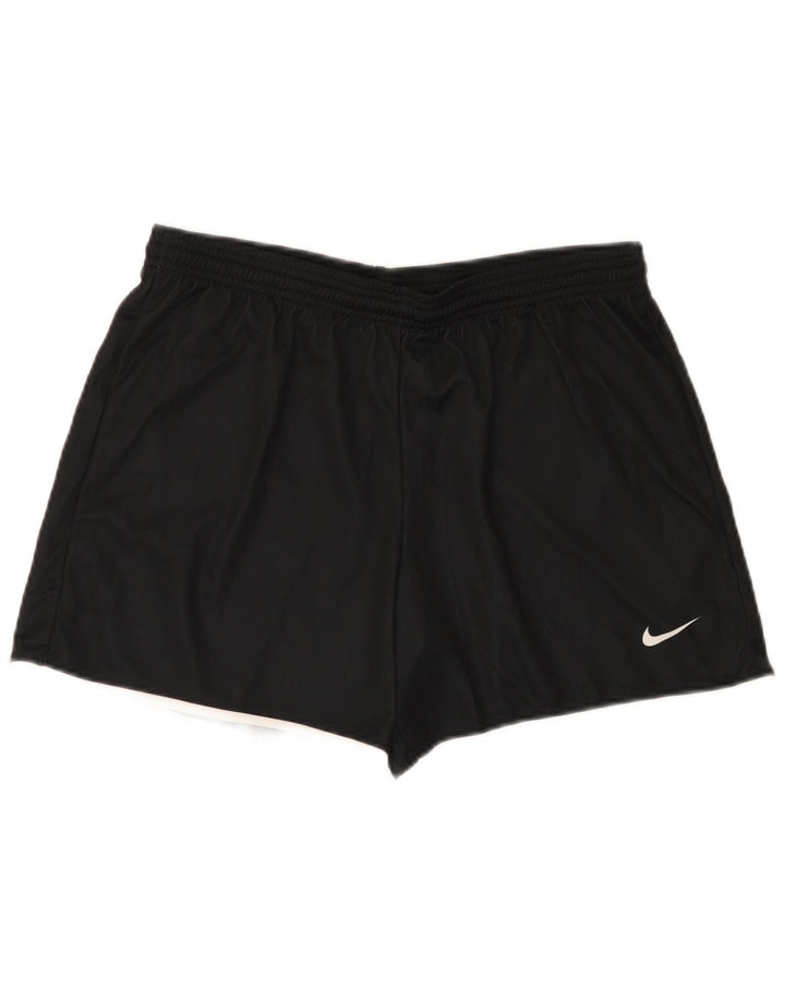 Мужские спортивные шорты Nike Dri Fit, средние черные