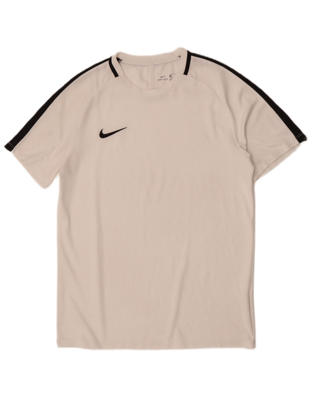 Мужская футболка Nike Dri Fit, большой белый полиэстер с цветными блоками