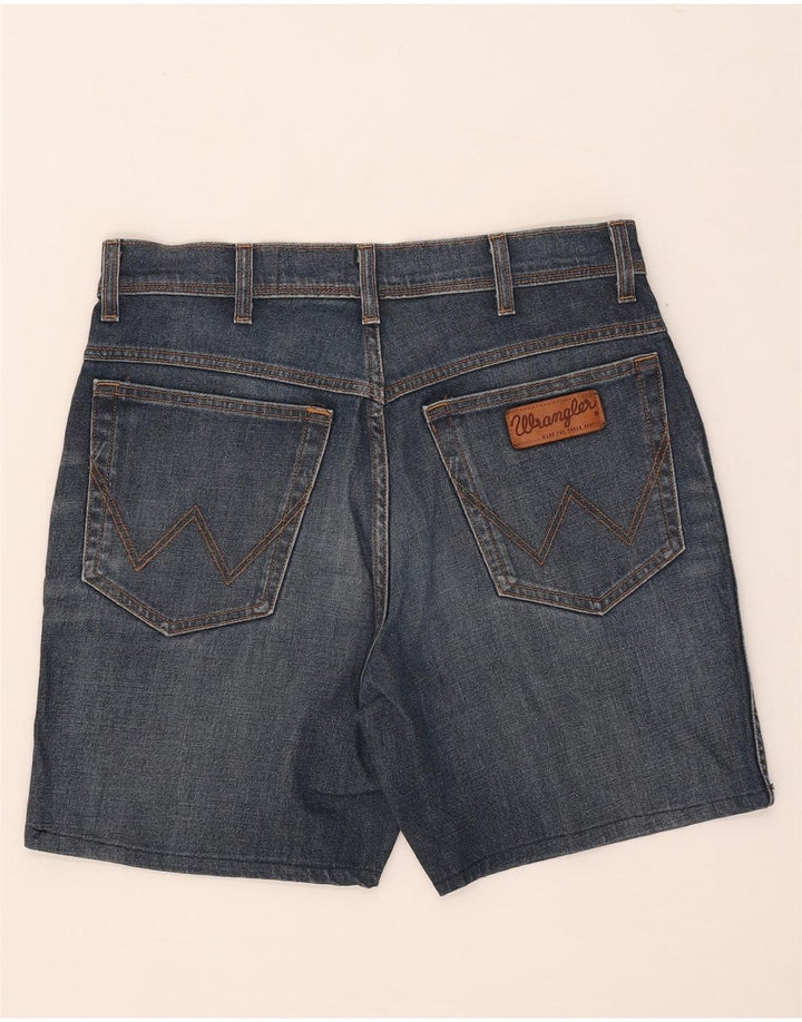 Мужские шорты Wrangler из техасского эластичного денима W33, средний синий хлопок