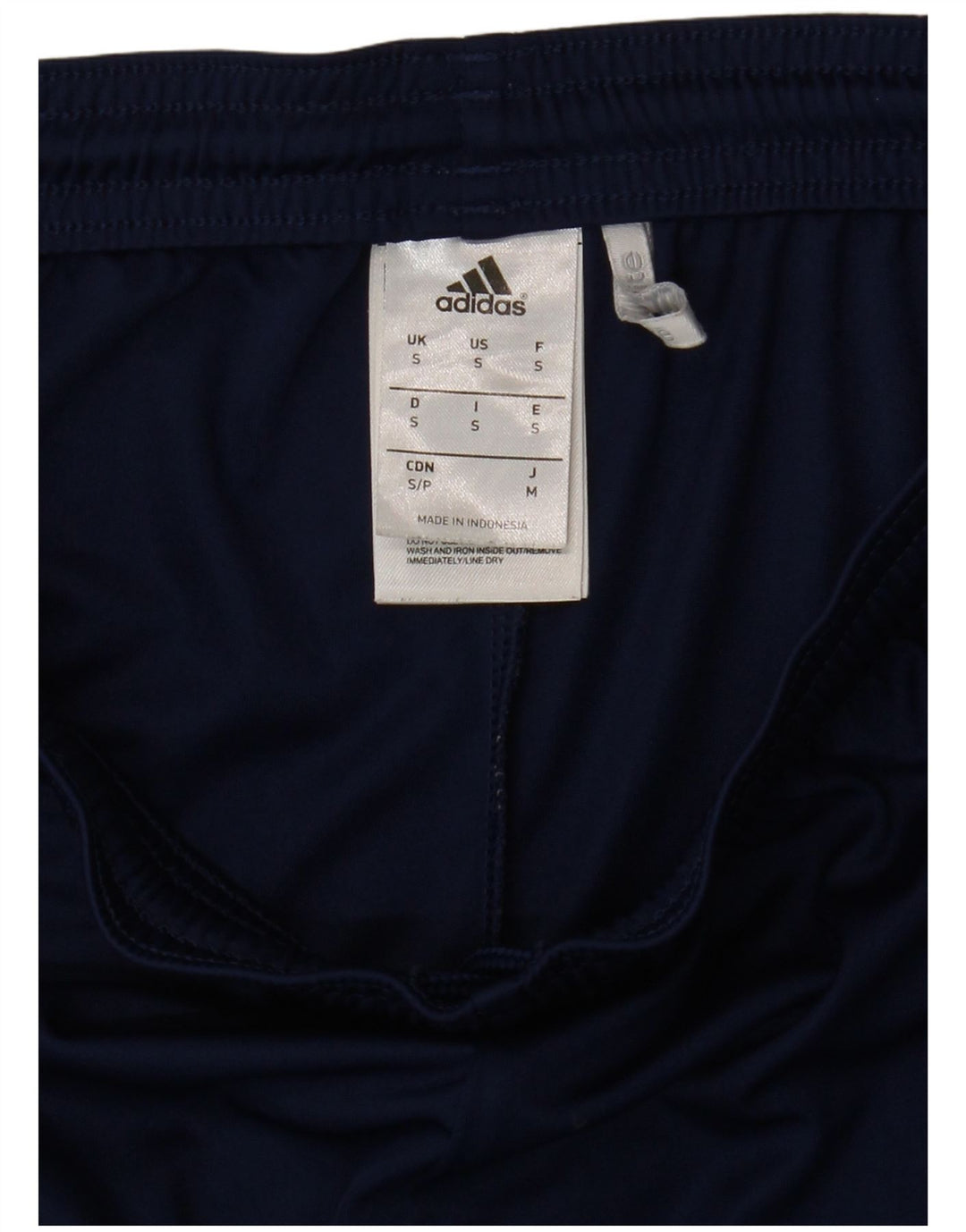 Мужские спортивные шорты Adidas Climalite, маленькие, темно-синие, полиэстер