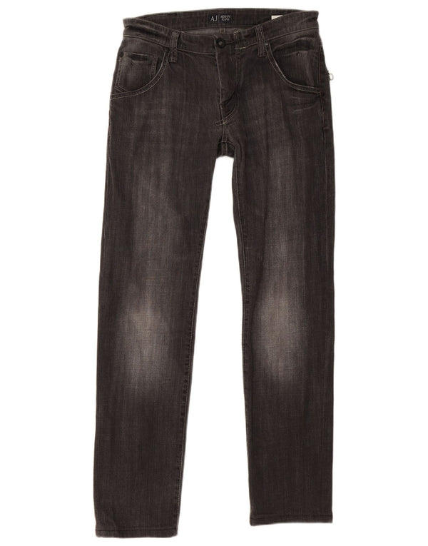 Мужские джинсы Armani Slim W31 L30 Серые, хлопок