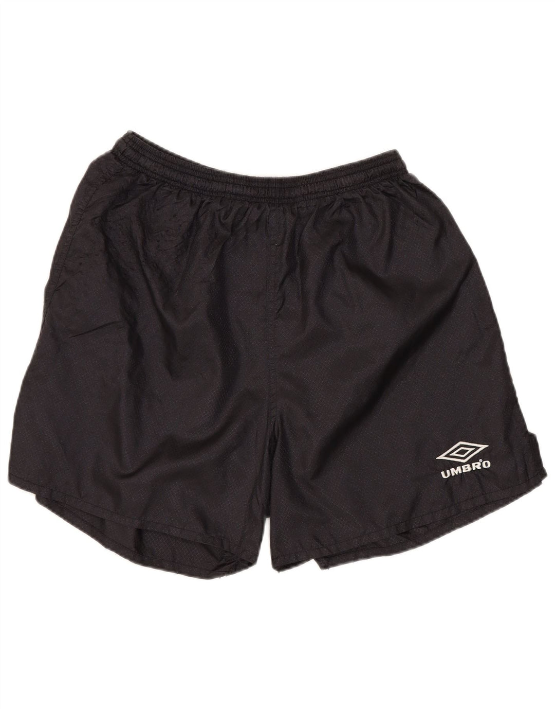 Женские спортивные шорты UMBRO UK 12, средний черный, нейлон с узором «аргайл/ромб»
