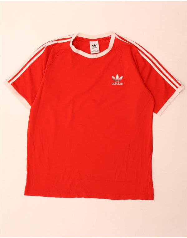Adidas Мужская футболка Top XL Красный Хлопок