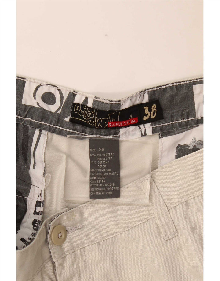 Мужские повседневные шорты Quiksilver W38 XL, бежевый, полиэстер