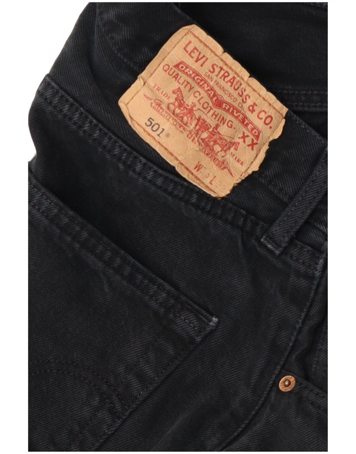 Мужские прямые джинсы Levi's 501 W34 L32 темно-синие