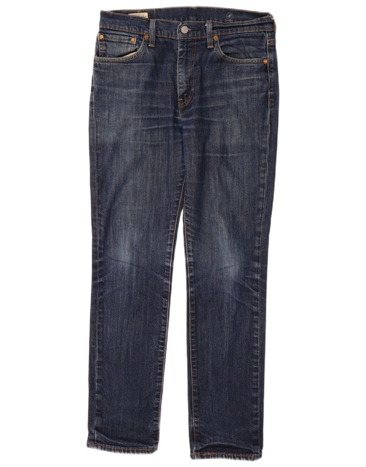Мужские джинсы LEVI'S 511 Slim W32 L30 Темно-синие, хлопок