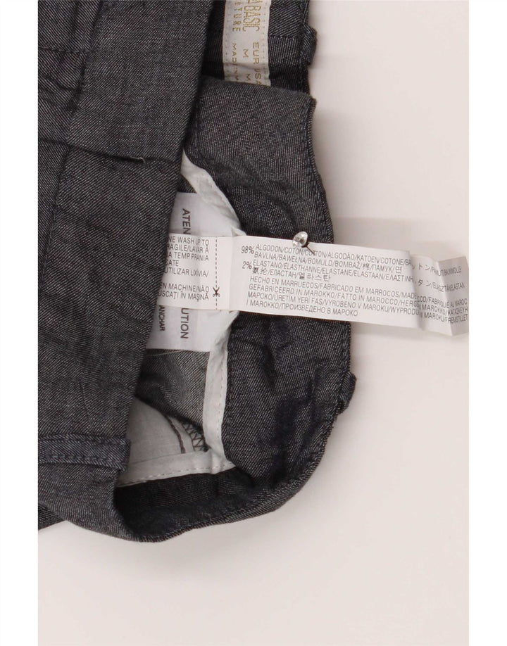 Женские шорты чинос Zara Medium W28 Серые хлопковые