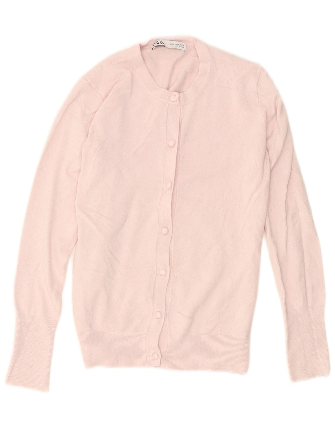Женский кардиган Zara UK 10, маленький розовый