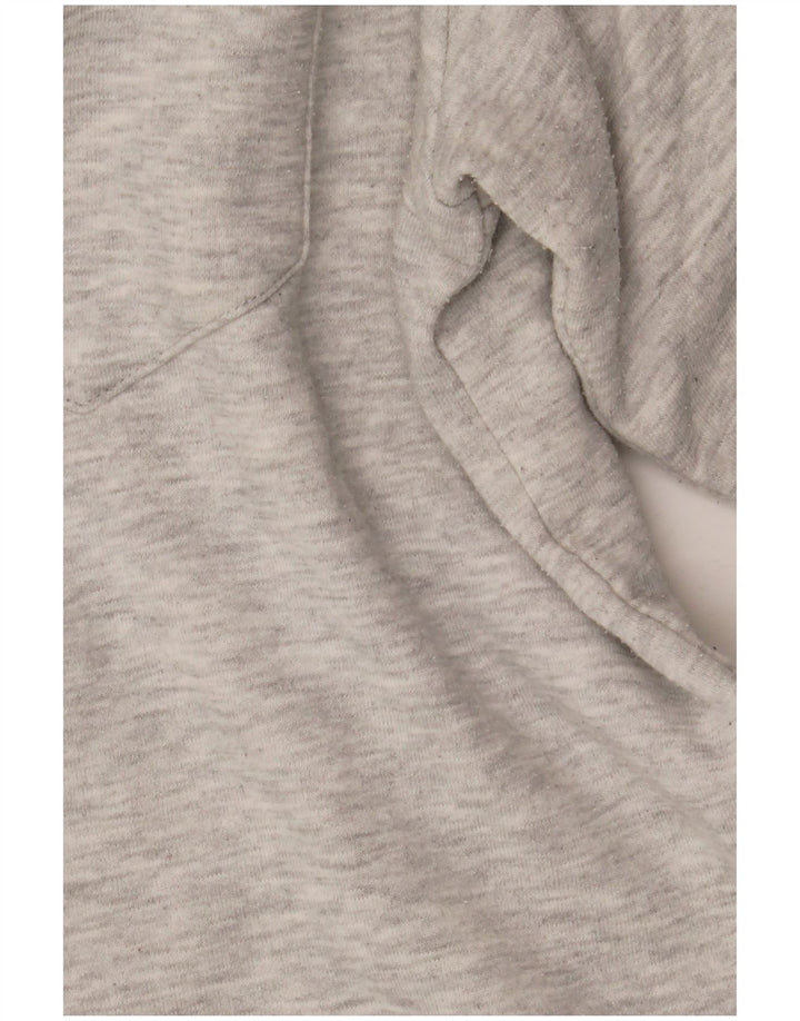 Мужской свитшот Jack & Jones, большой серый хлопковый джемпер