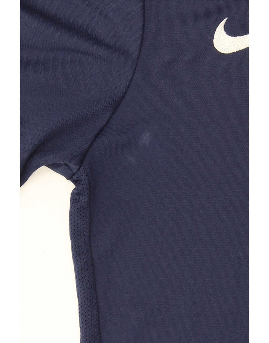 Мужская футболка Nike Dri Fit, маленький темно-синий полиэстер