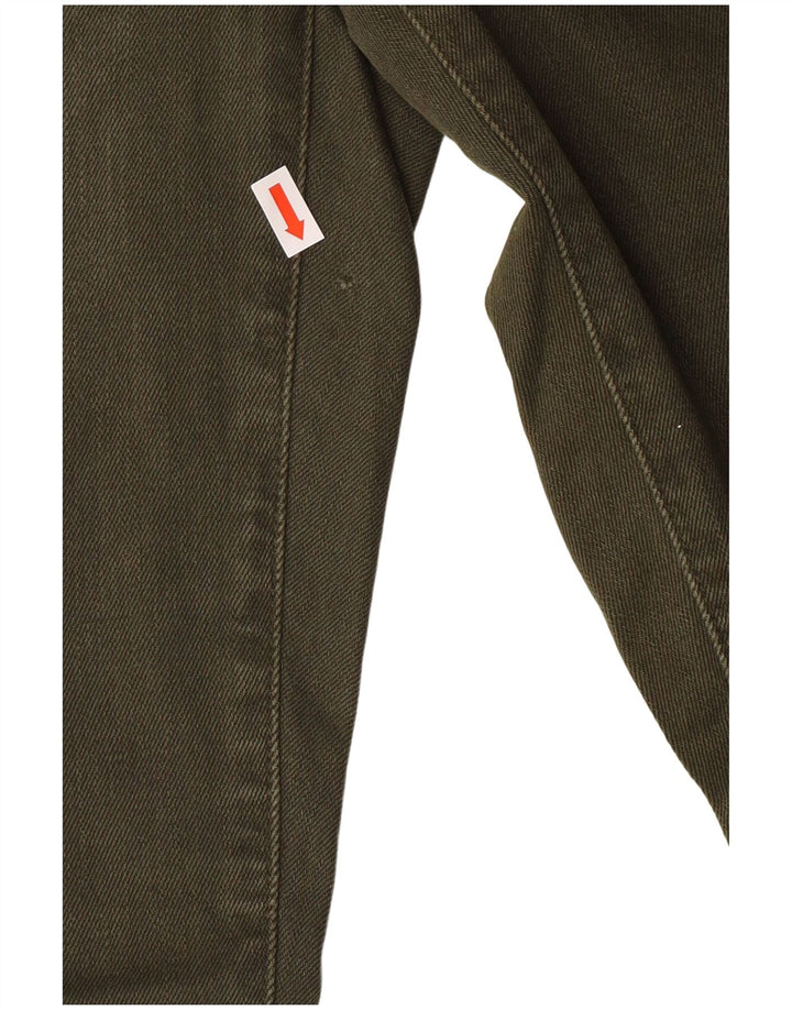 RALPH LAUREN Женские прямые джинсы США 6 Средний W28 L26 Хаки Хлопок