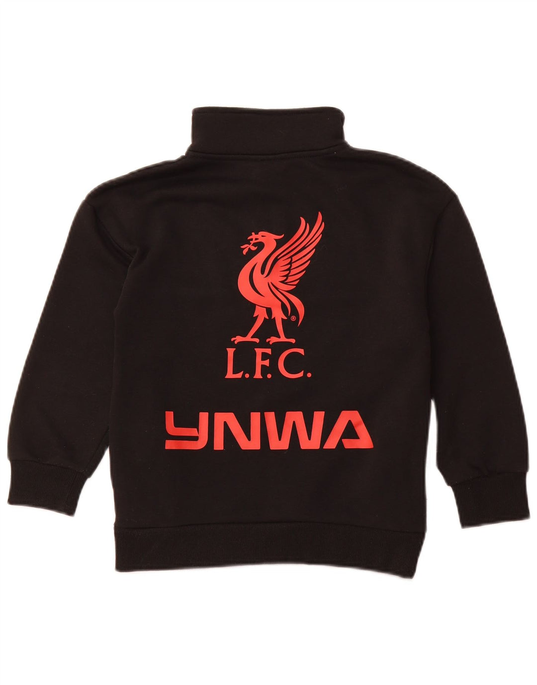 LIVERPOOL Boys Liverpool Graphic Sweatshirt Jumper 8-9 Years Black