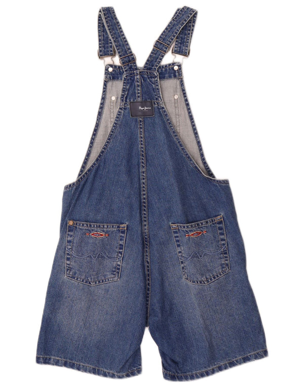PEPE Jeans Комбинезон для девочек Джинсовые шорты 11–12 лет W29 Синий хлопок