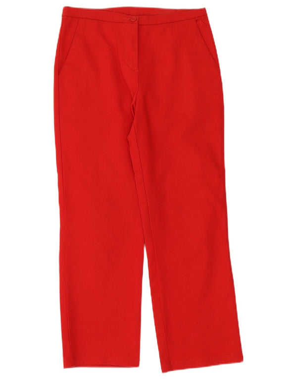 CALVIN KLEIN Женские прямые брюки чинос W26 L25 Красный