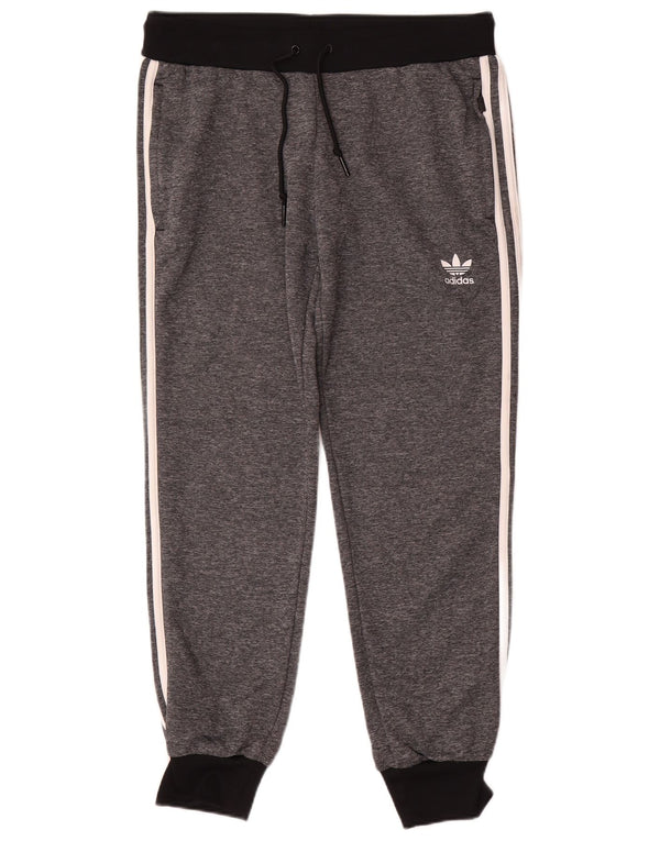 Женские спортивные брюки Adidas Joggers UK 16, большие серые цветные блоки