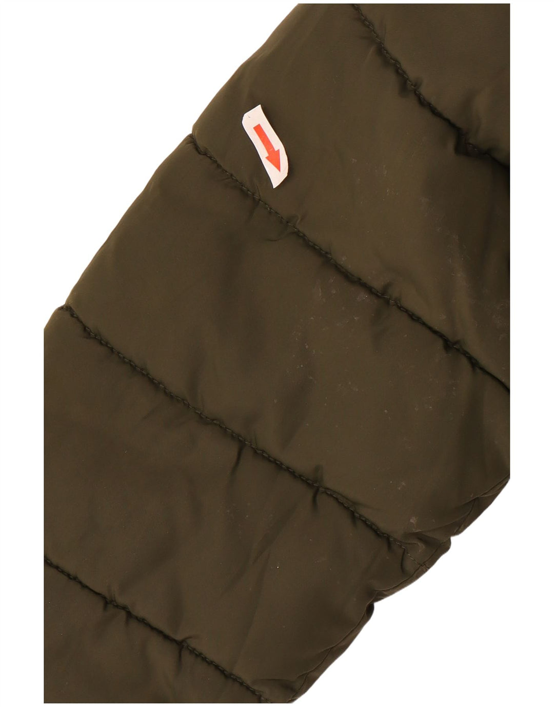 Стеганая куртка с капюшоном для девочек Mountain Warehouse, 12–13 лет, полиэстер цвета хаки