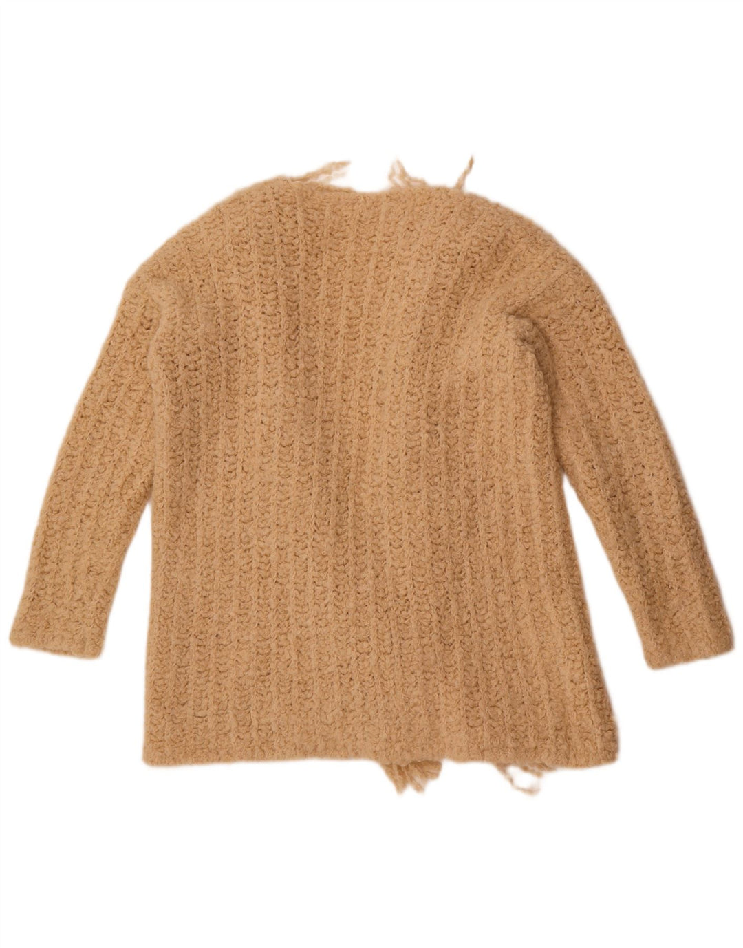 Женский открытый кардиган Kontatto UK 16, большой бежевый акрил