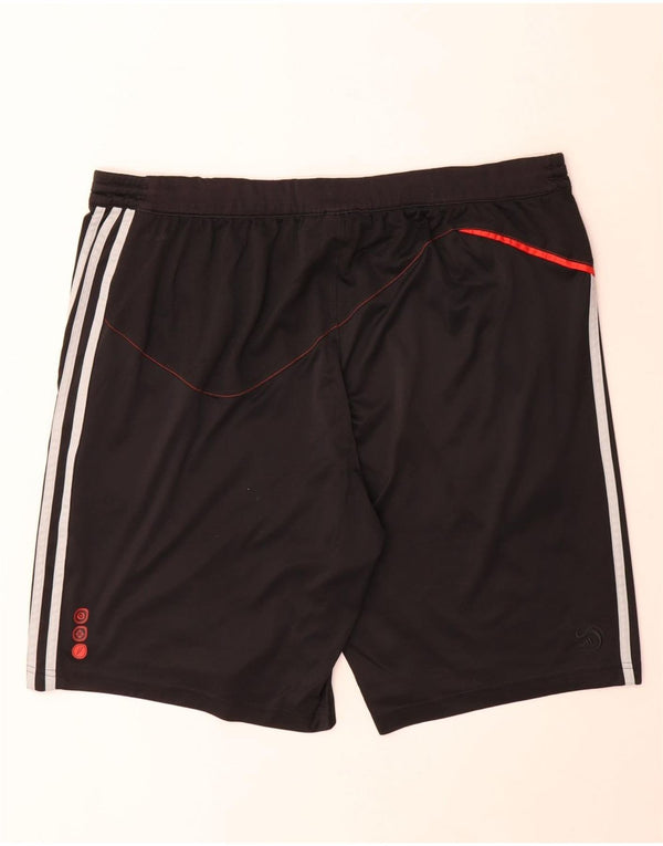 Мужские спортивные шорты Adidas Climalite 2XL, черный полиэстер