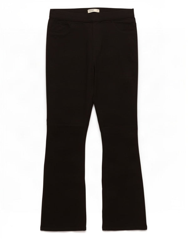 Женские узкие расклешенные джинсы Marks & Spencer UK 12, средние W30 L28, черные