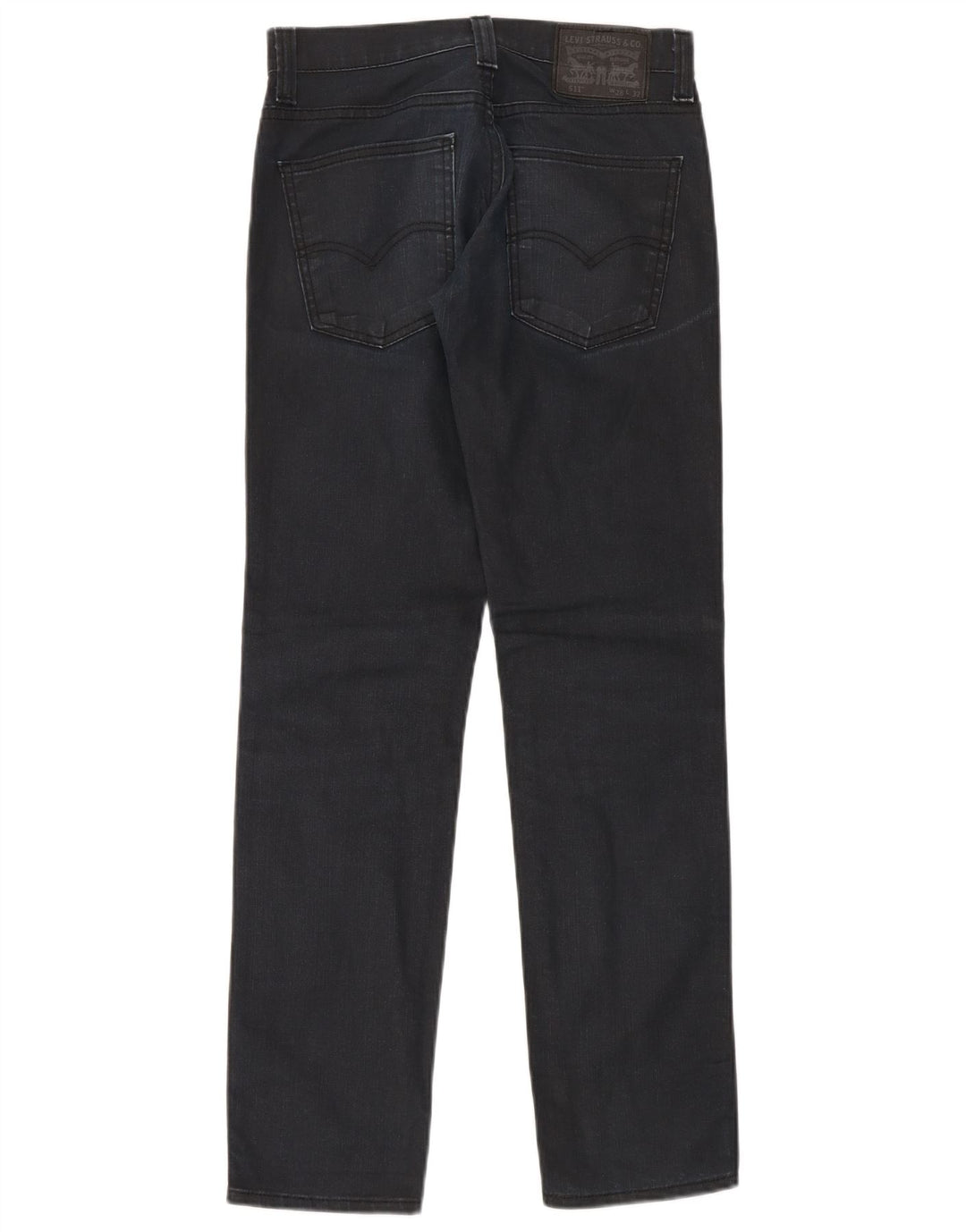 Мужские джинсы Levi's 511 Slim W28 L32 Темно-синие, хлопок