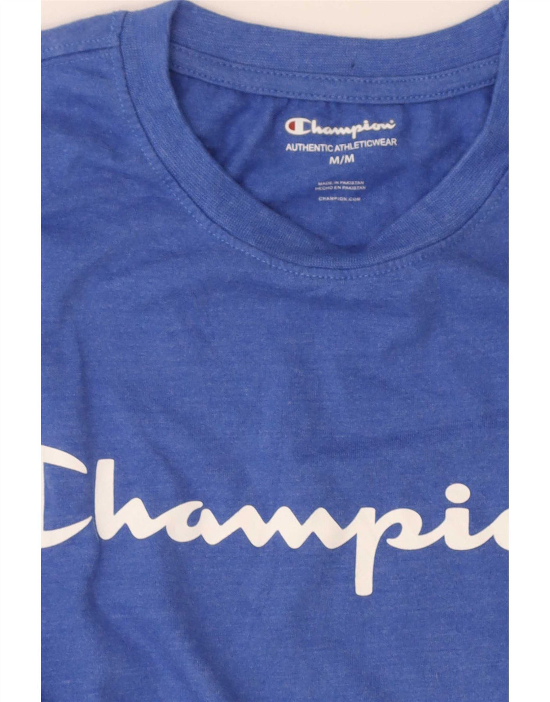 Мужская футболка Champion Regular с рисунком, средний синий