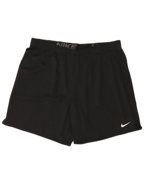 Мужские спортивные шорты Nike Dri Fit 2XL, черный полиэстер