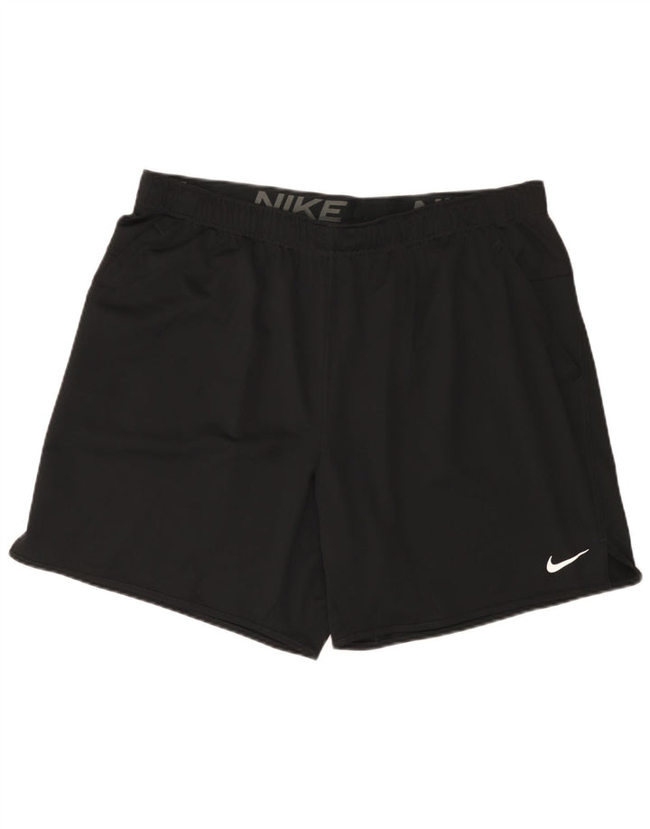 Мужские спортивные шорты Nike Dri Fit 2XL, черный полиэстер