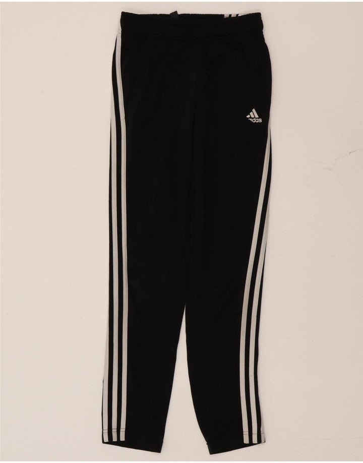 Спортивные брюки Adidas для мальчиков 11-12 лет, черный полиэстер