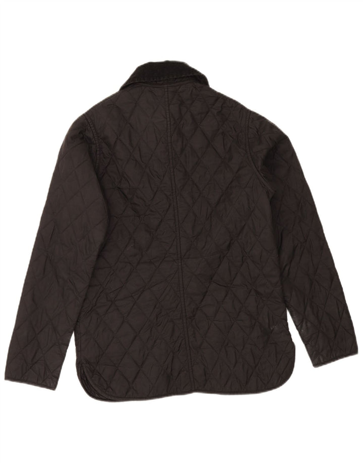 Женская стеганая куртка Barbour UK 8 маленькая черная