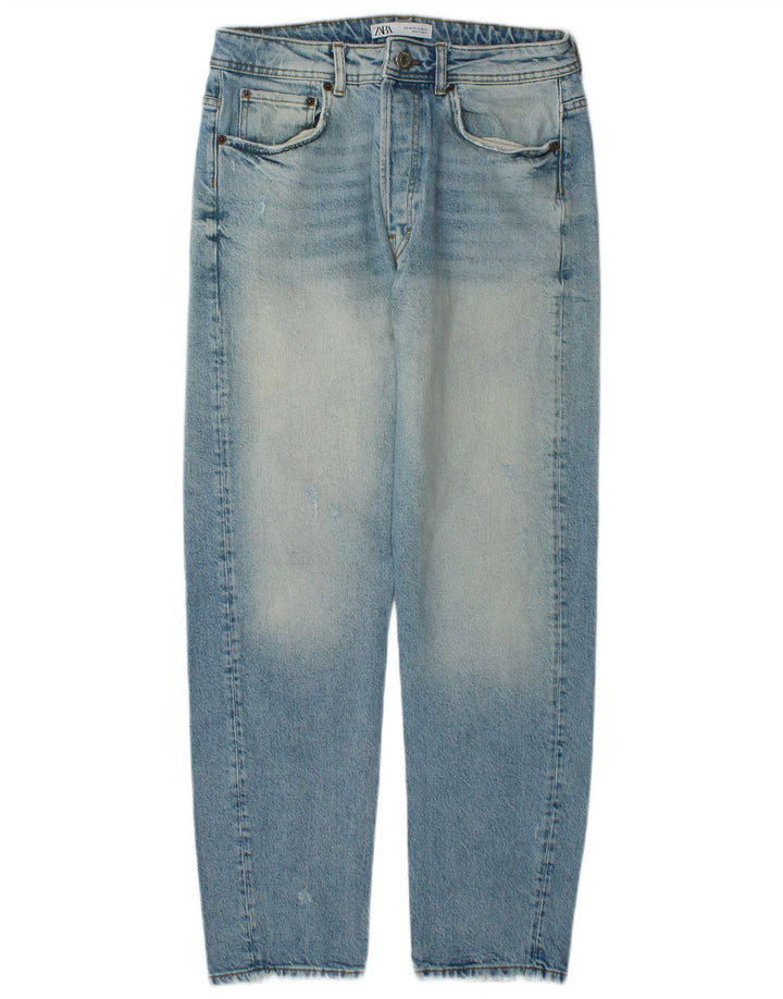 Мужские прямые джинсы Zara EU 40 Medium W31 L29, синий хлопок