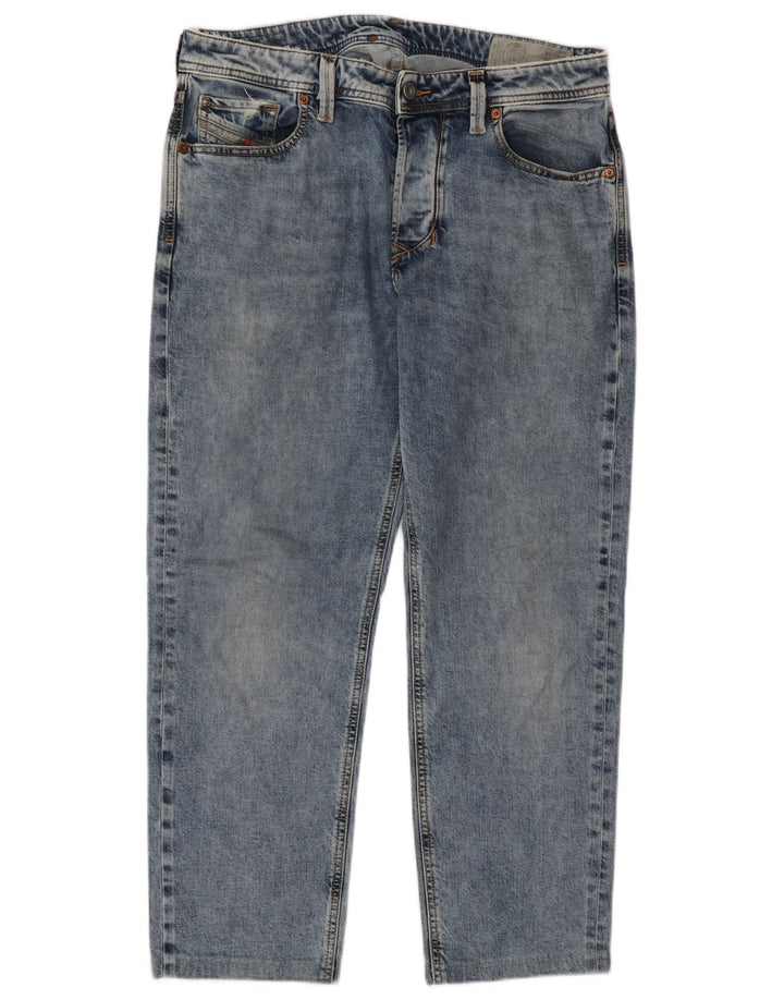 Мужские прямые джинсы Diesel W31 L27, синие, хлопок