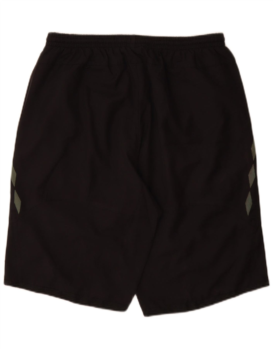 Мужские спортивные шорты Umbro XL, черные, полиэстер с геометрическим рисунком