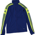Мужской спортивный костюм Adidas Aeroready с графическим рисунком, верхняя куртка, маленький синий, с цветными блоками