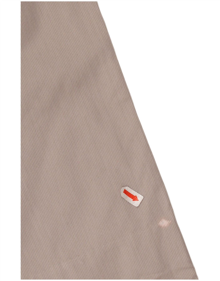 Мужские брюки-чиносы Dockers цвета хаки стандартного кроя W34 L29, серый хлопок