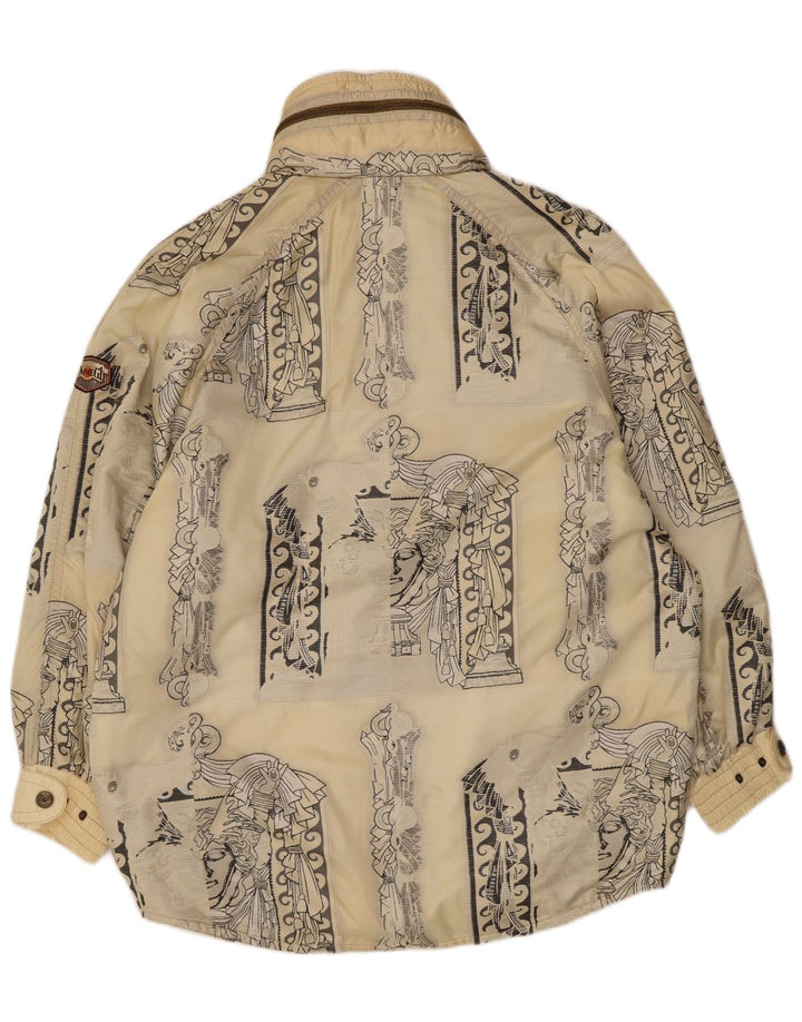 Мужская утепленная куртка свободного покроя Emmegi UK 36, маленький бежевый полиэстер