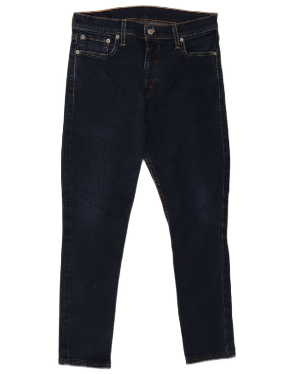 Мужские зауженные джинсы Levi's 512 W30 L26 Темно-синие, хлопок