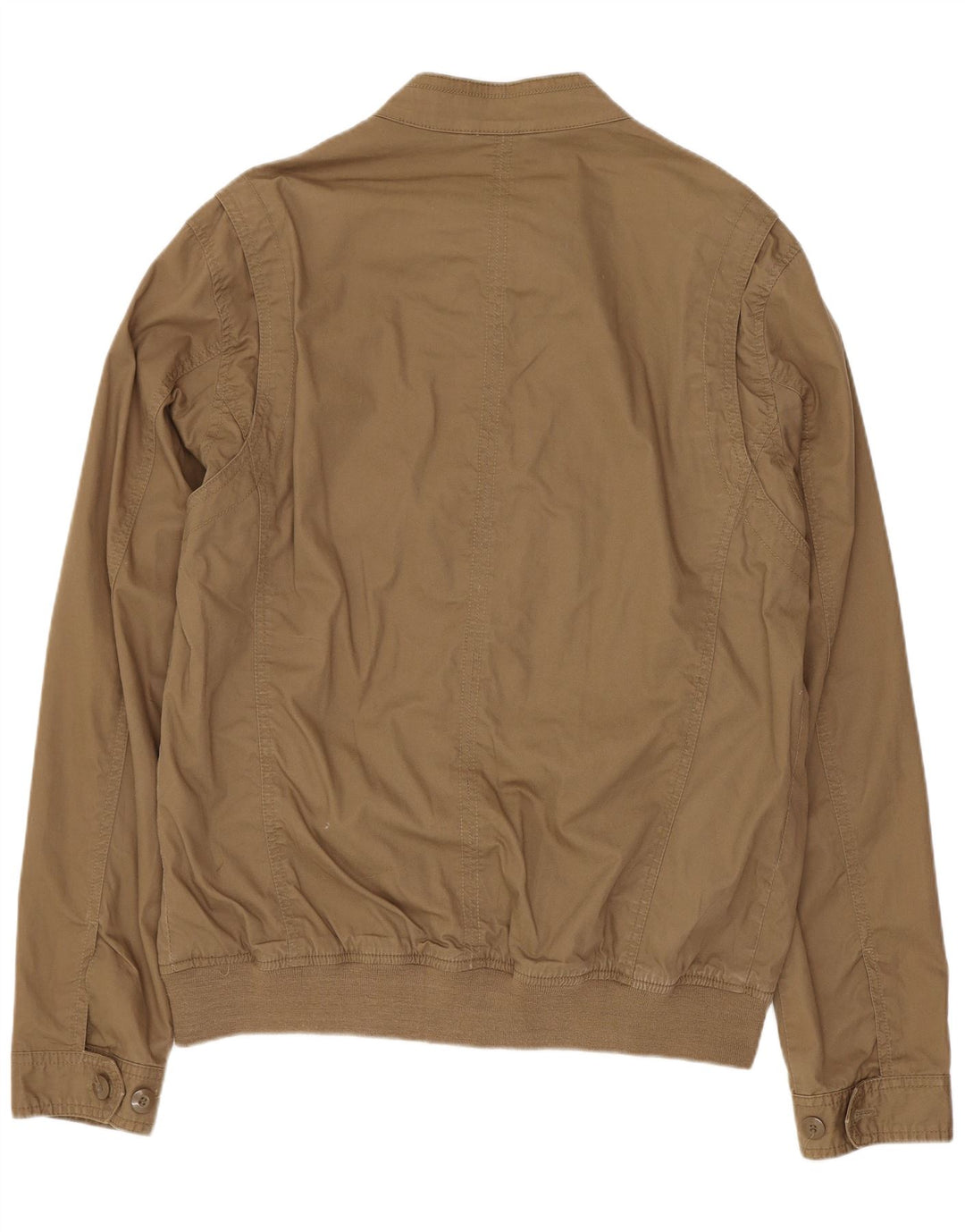 Мужская куртка-бомбер Zara UK 42 XL, бежевый хлопок