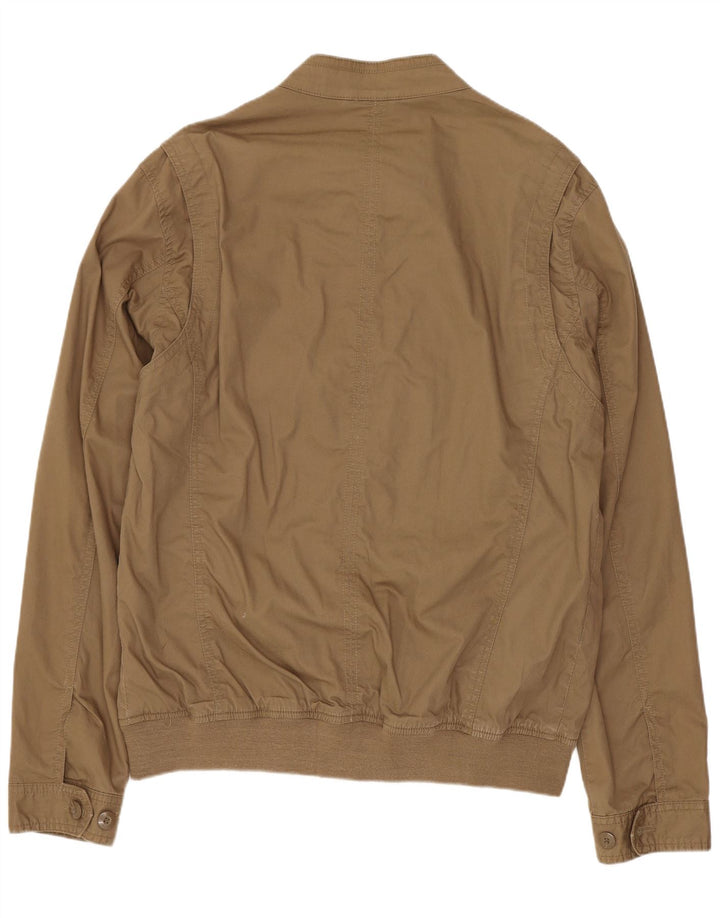 Мужская куртка-бомбер Zara UK 42 XL, бежевый хлопок