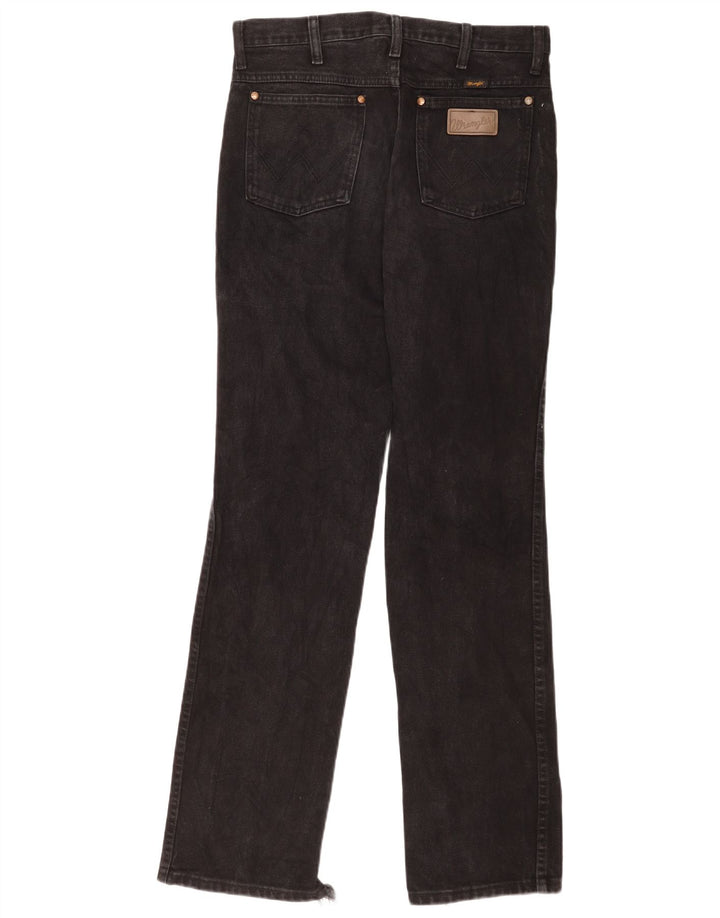 Женские прямые джинсы Wrangler W31 L34, черный хлопок