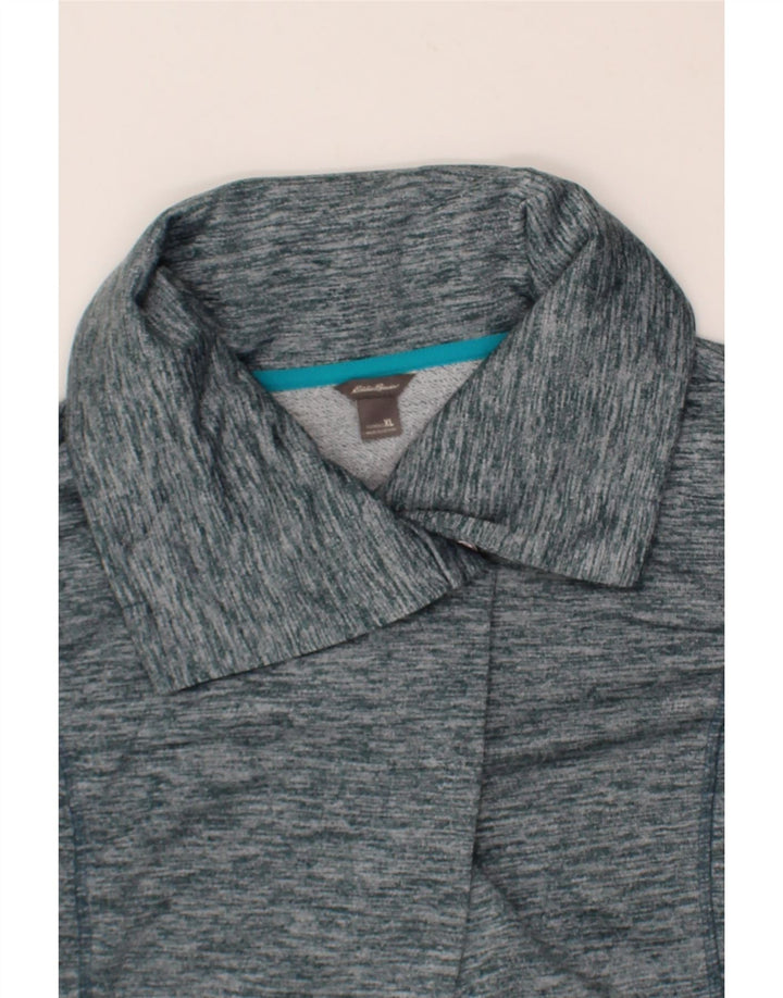 EDDIE BAUER Womens Fleece Jacket UK 18 XL Blue Polyester Vintage Eddie Bauer and Second-Hand Eddie Bauer from Messina Hembry 