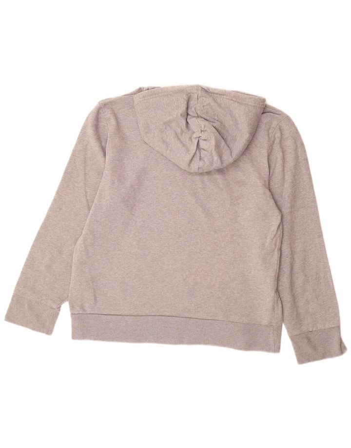 Мужской джемпер с капюшоном LEVI'S, серый, хлопковый, с рисунком