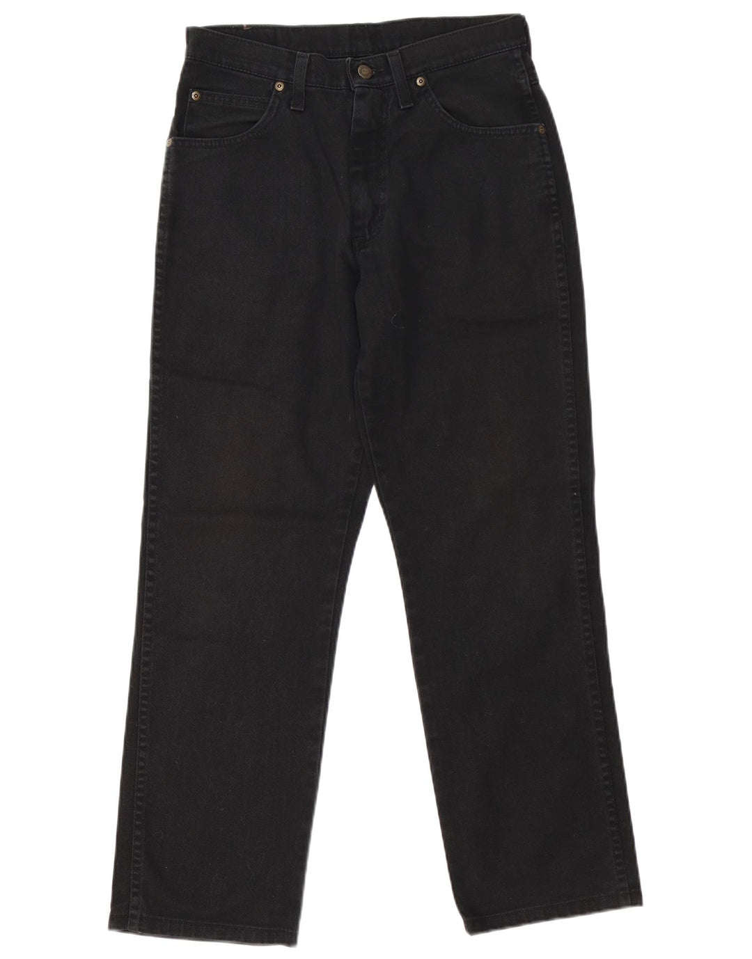 Мужские прямые джинсы Wrangler стандартного кроя W31 L29, черный хлопок
