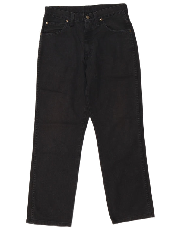 Мужские прямые джинсы Wrangler стандартного кроя W31 L29, черный хлопок