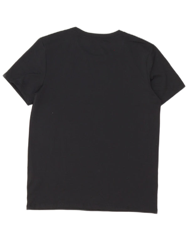 Женская футболка Nike Dri Fit Top UK 6 XS, черный полиэстер