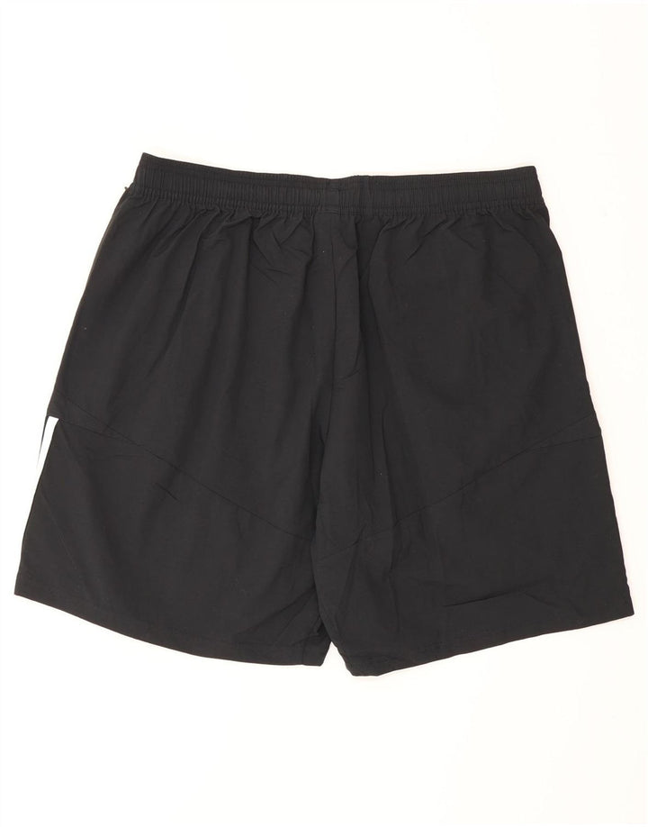Мужские спортивные шорты Adidas с рисунком XL, черный полиэстер