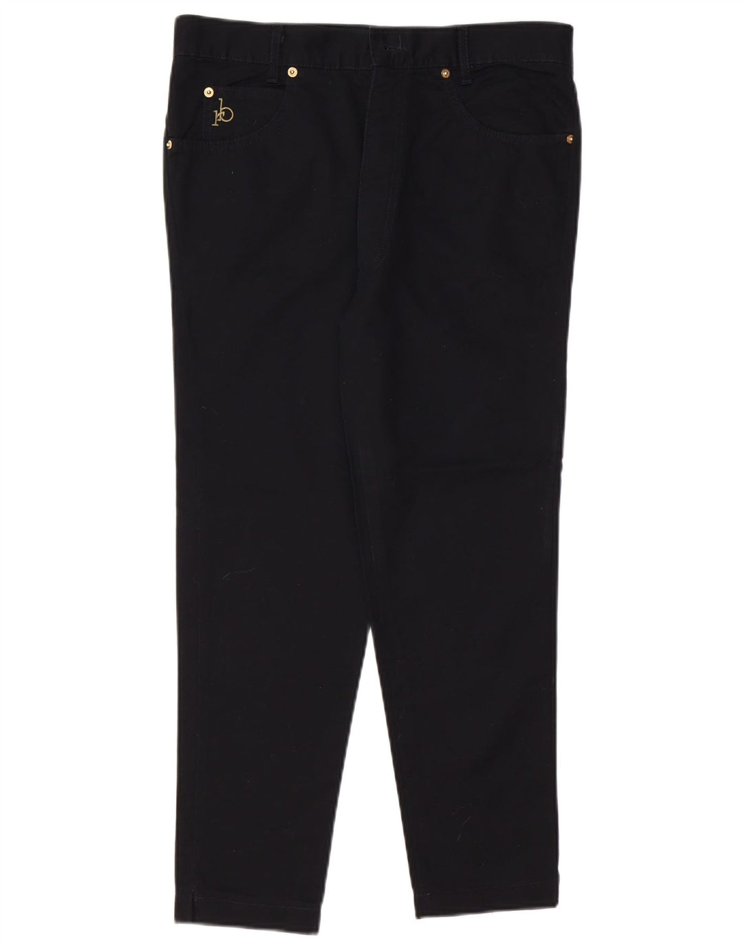 ROCCOBAROCCO Женские узкие укороченные джинсы IT 48 XL W34 L25 Черный хлопок