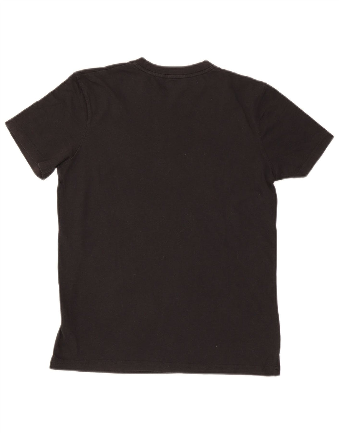 Футболка с рисунком ASICS для мальчиков, топ 13–14 лет, маленький размер, черный хлопок